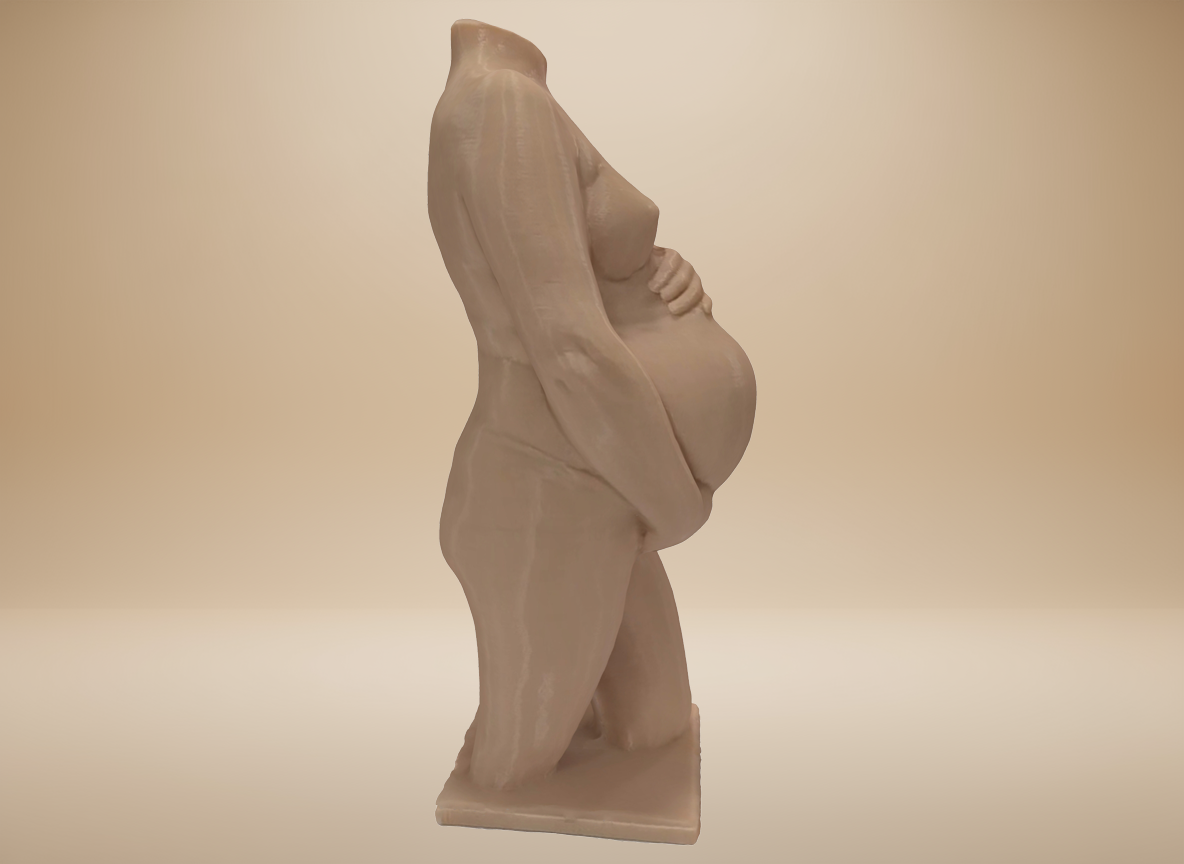 Busto 3D Emabarazo Natural