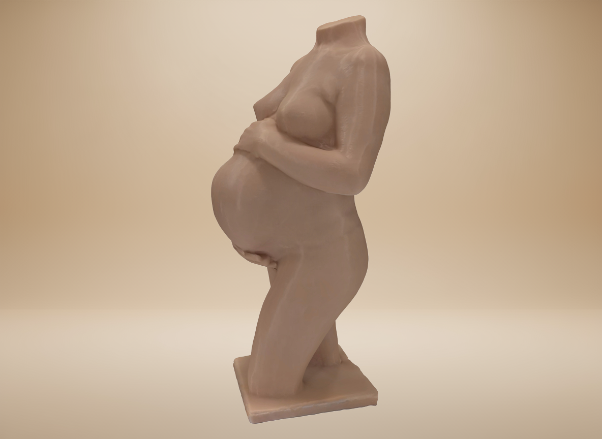 Busto 3D Emabarazo Natural