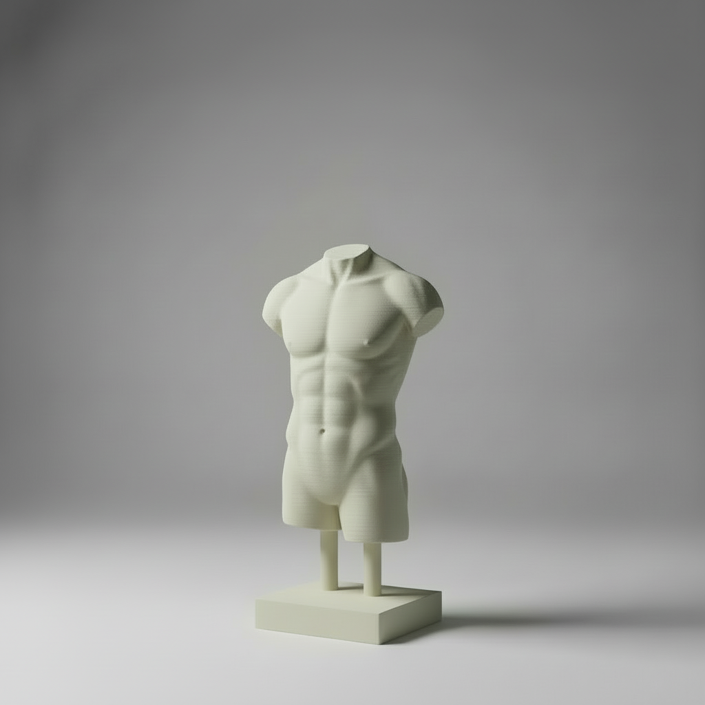 Busto 3D Hombre
