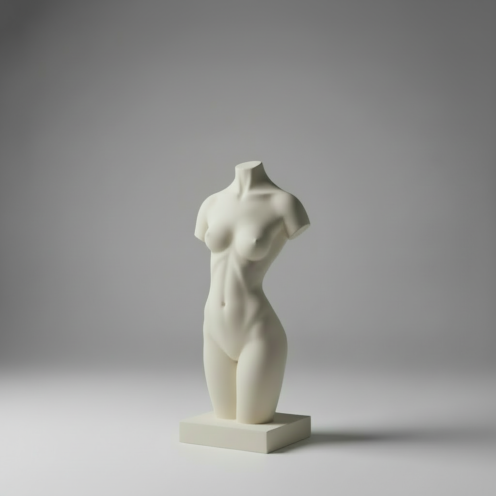 Busto 3d mujer